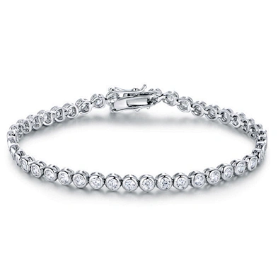 Beauty girls aaa cz silver bracelets souvenir for party