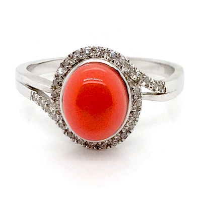 Red stone pave setting cz 925 silver fine jewellery