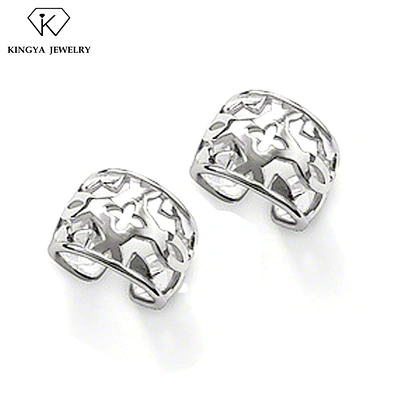 Model earring upper ear ring design for women