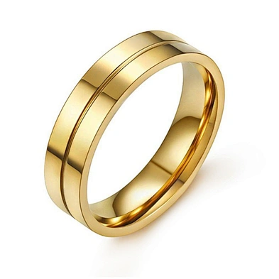 Fashion saudi dubai pure diamond 24k gold jewelry ring men