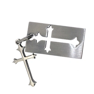 Shiny sword design men 30mm stainless steel lockets