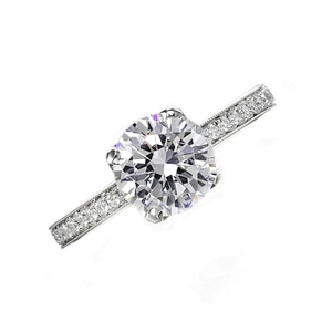 New arrival beauty 1 carat solitaire diamond ring