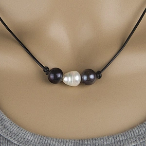 Wholesale cheap fine bali pearl choker necklace bib jewelry