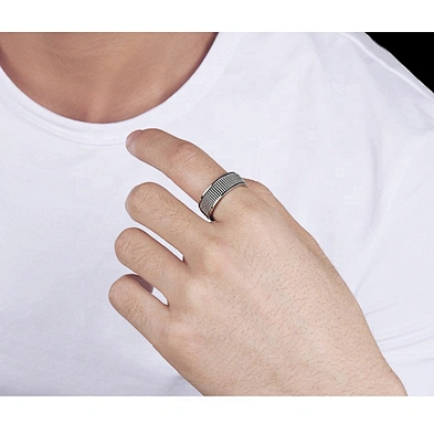 Nifty style male popular tat stainless steel rings