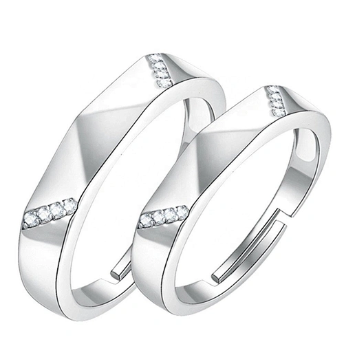 Plain new model wedding gay boy ring 925 sterling silver