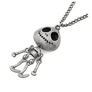 Ying Yang Charm Zombie Stainless Steel Cremation Skull Pendant