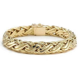 Cheap latest design men gold bracelet slave bracelet jewelry