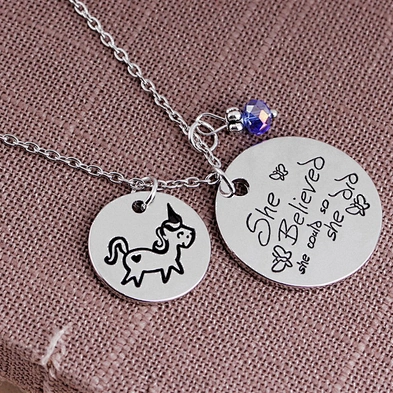 Unique christmas coin necklace german 925 silver jewelry