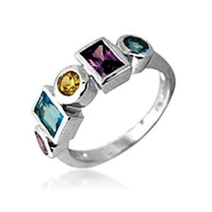 Anniversary souvenir silver jewelry cock ring wedding bands