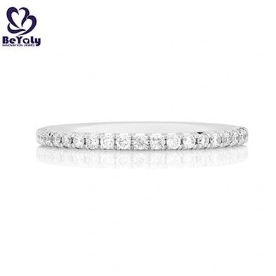 Wholesale aaa cz couple 18k rose gold napkin ring