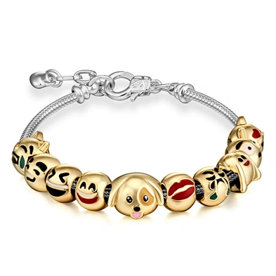 Wholesale Engrave Friendship Titanium Gold Plated Bracelet Bangle Men