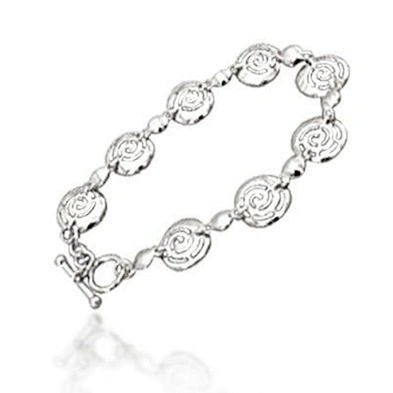 Fancy rose flower design silver wholesale silpada bracelets