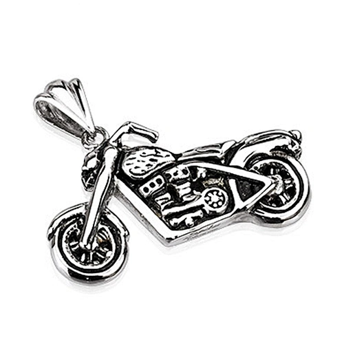 unique special jewelry pendant stainless steel motorcycle charms wholesale