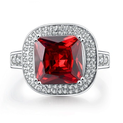 High end cubic zircon silver low cost engagement rings