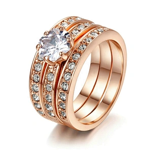Top grade gold gay men engagement wedding 6 grams gold filled ring