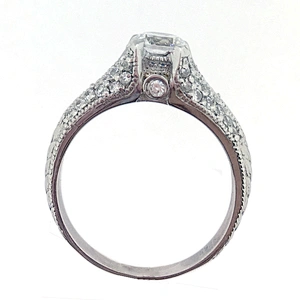 Wholesale sterling silver mounting all interchangeable stone ring