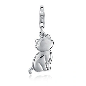 Custom made jewellery metal logo dog collar charm pendant wholesale