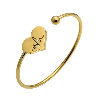 925 silver love knot design gold filled bracelet