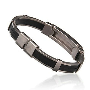 Plain style wholesale high end masculine mens bracelets