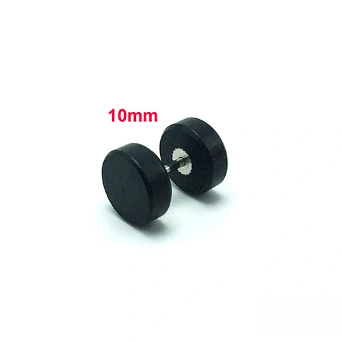 Free sample diy blank stainless steel earring stud for boy