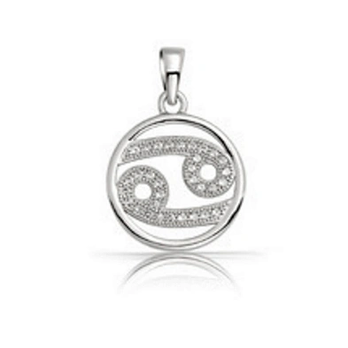 925 sterling silver Sagittarius Zodiac Sign necklace with CZ