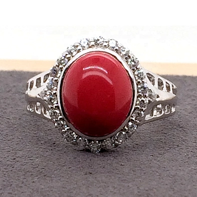 Fashion red stone cheap gorgeous fashionable jewelry