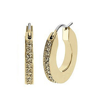 Arabic gold plated zircon ring type earring design