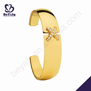 Hight quality wholesale accessory saudi gold jewelry bracelet