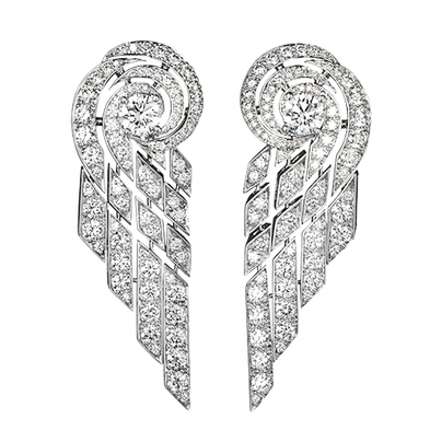 Brilliant Crystal Chandelier Silver Brand Name Earring