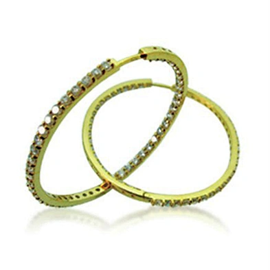 Hot selling fashion sterling silver hoop earring