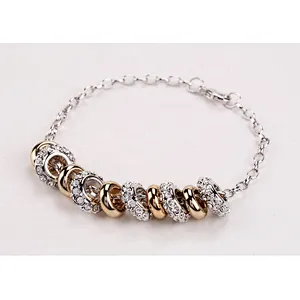 Profound engraved silver beads alloy free style christian bracelets