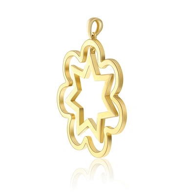 Wholesale Italian Custom Sun 14K Gold Jewelry Necklace Pendant Charm