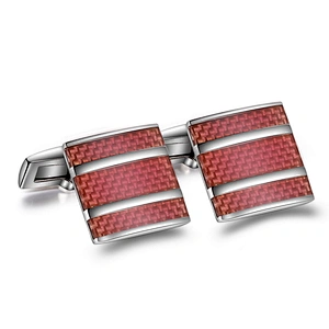 Manufacturer Regular Enamel Wedding Custom Cufflink Tie Clip Set For Men