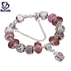 Wholesale fashion silver germanium and tourmaline bracelet