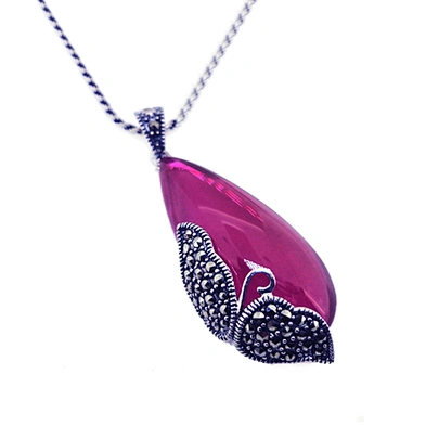 Ethnic jewellery manufacturer supplier vintage natural jade pendant necklace design