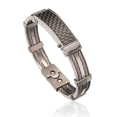 Plain style wholesale high end masculine mens bracelets