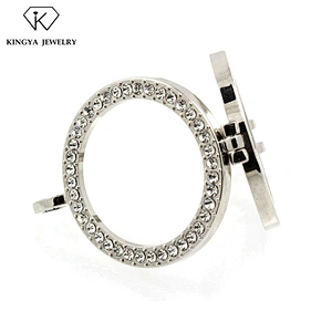 Sterling silver charm gold pendant locket set design men