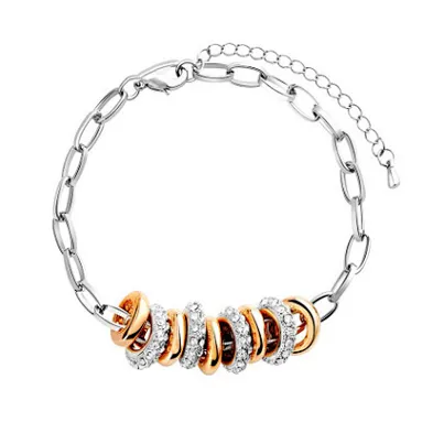 Profound engraved silver beads alloy free style christian bracelets