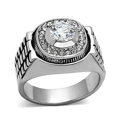Personalized stone customized ring stainless steel jewelry