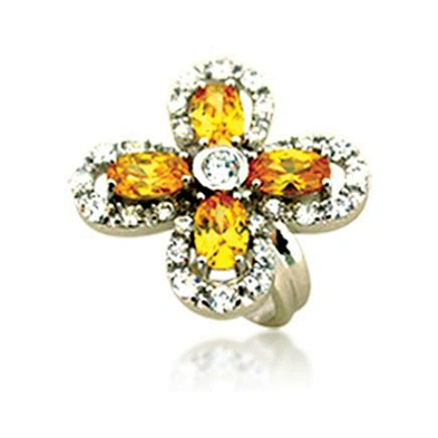 High end simple screw silver rings in stock on sale