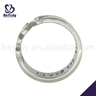 Wholesale custom letter 625 sterling silver jewelry