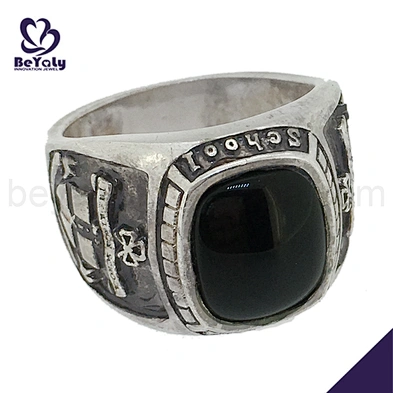 Teamwork signet black stone fantasy baseball championship rings