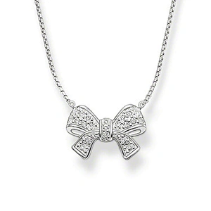 Christmas clear stone silver sports necklaces for kids