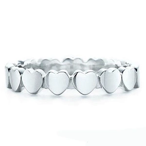 18k gold plated love heart bracelet bangle for men and women