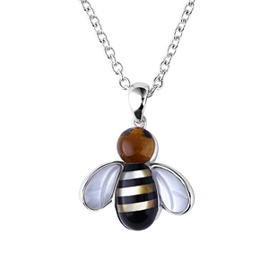Oem jewelry manufacturer, sea shell necklace luxury bee jewelry 2018