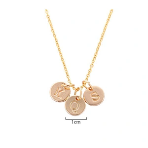 Real 925 silver rose gold jewelry personalized name necklace