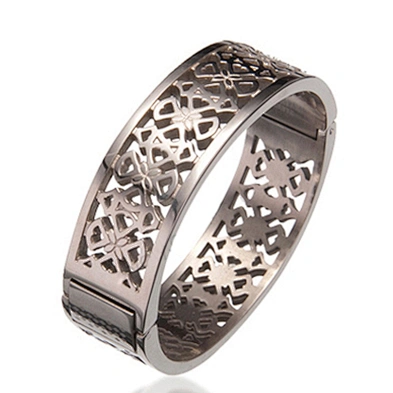 Latest hollow carved bulk custom boy and girl friendship fitness bracelets
