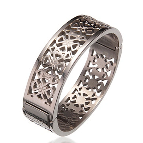 Latest hollow carved bulk custom boy and girl friendship fitness bracelets
