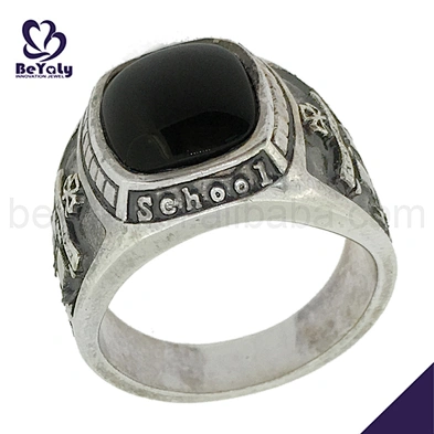 Teamwork signet black stone fantasy baseball championship rings