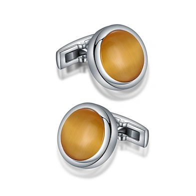 Custom Designer Round Shell Guangzhou Wholesale Bulk Men's Cufflink Blank